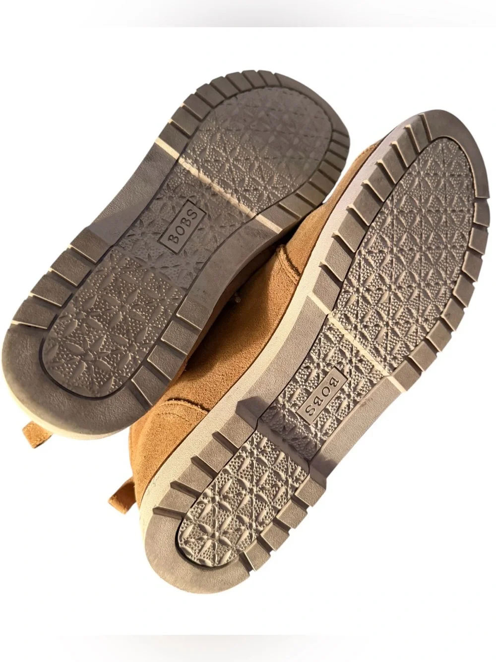 BOBS Skechers Chill Lugs Aspen Green Chestnut Leather Chukka Boots Women’s 9.5